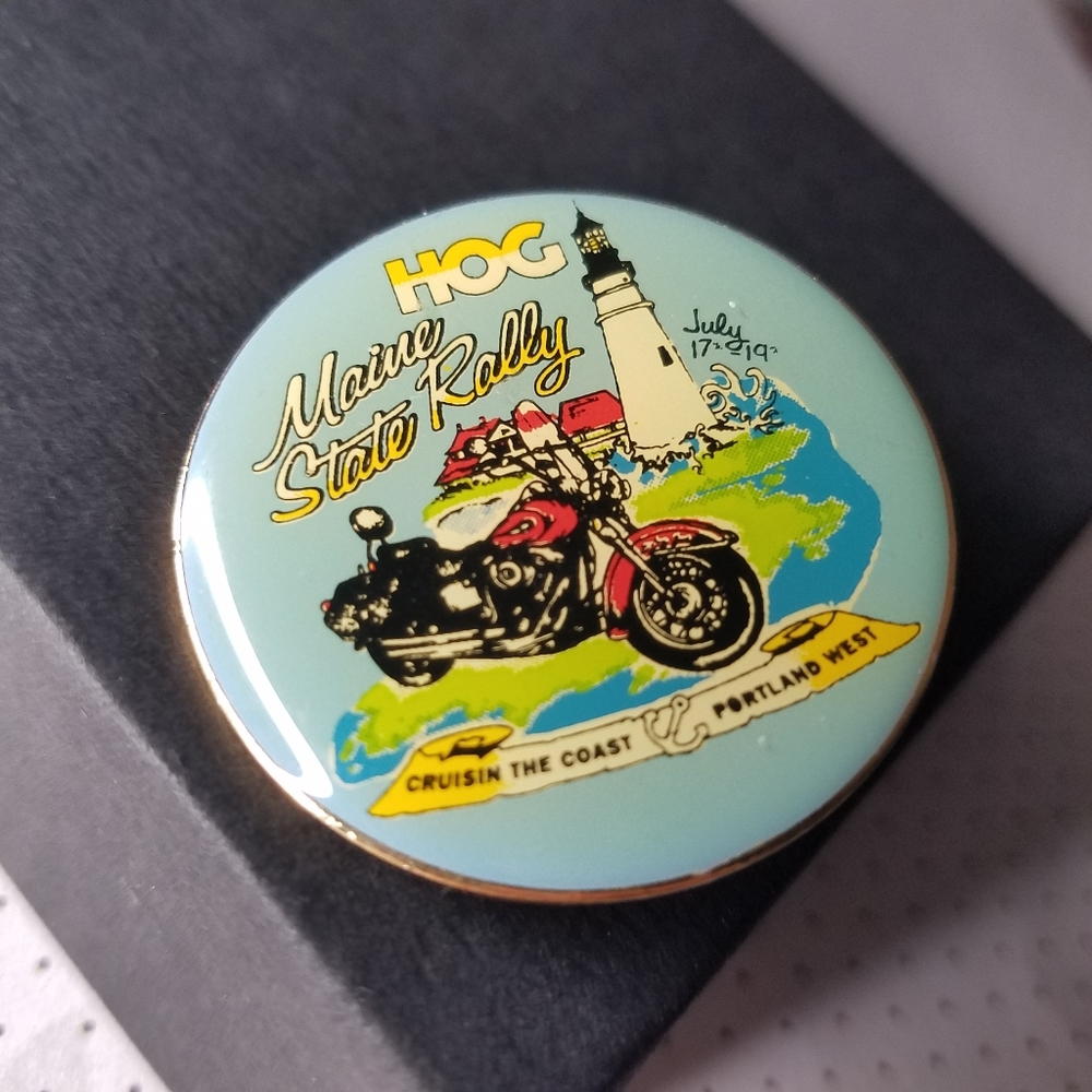 Maine State Rally HOG Pin - Picture 5 of 6